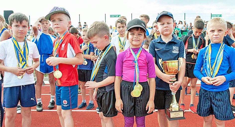 Юні чемпіони. Фото зі сторінки ФБ «Тростянецька Міська Рада»